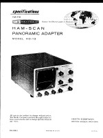 Heathkit HO-13 - Manual 